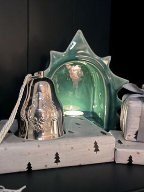 Gorham Silver Plate Musical Wind-up Bell/Ornament
